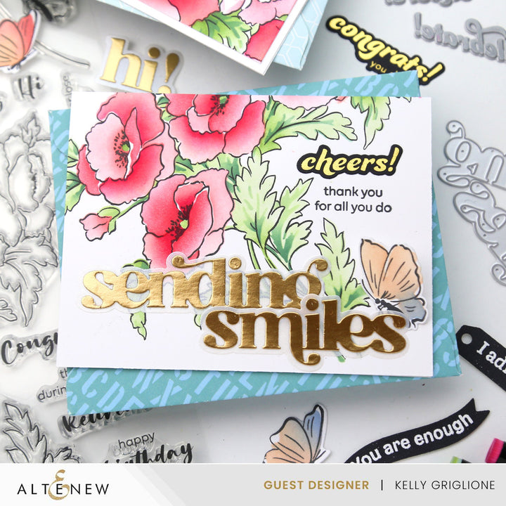 Dies & Betterpress Plate Bundle Celebration Sentiments