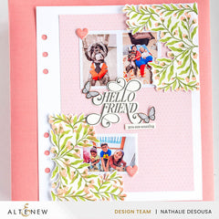 Dies & Betterpress Plate Bundle Flowering Hedge