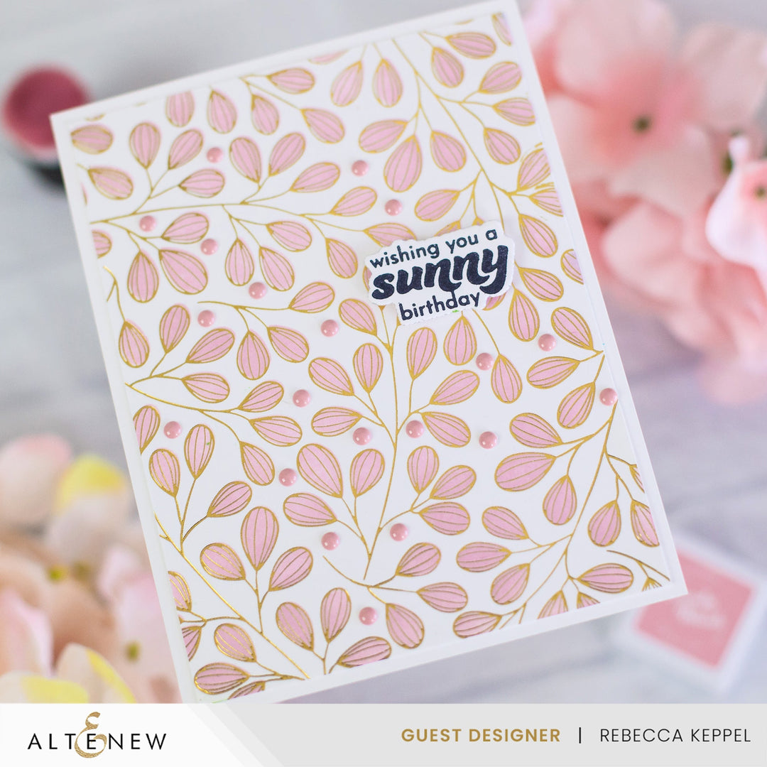 Dies & Betterpress Plate Bundle Sunshine Greetings