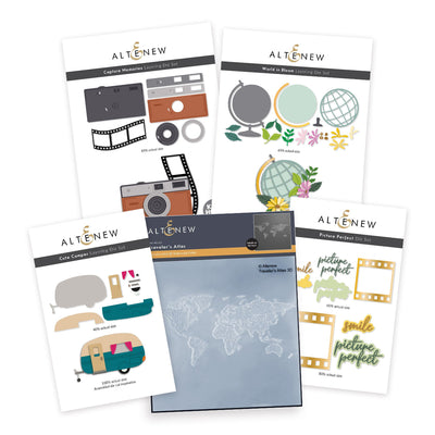 Dies & Betterpress Plate Bundle Wanderlust Wonders Bundle