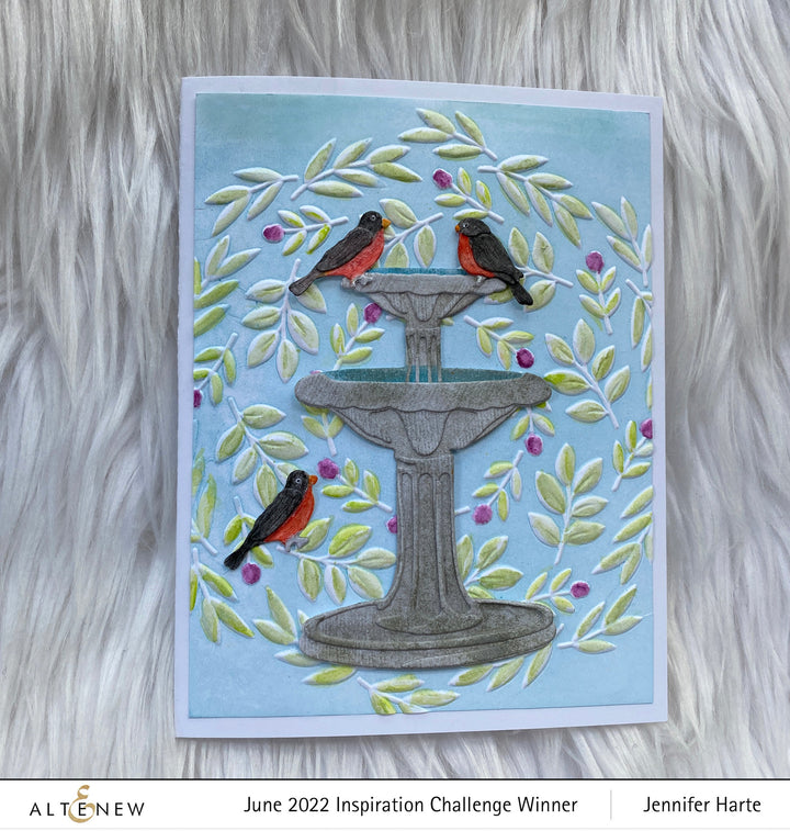 Dies Bird Bath Layering Die Set