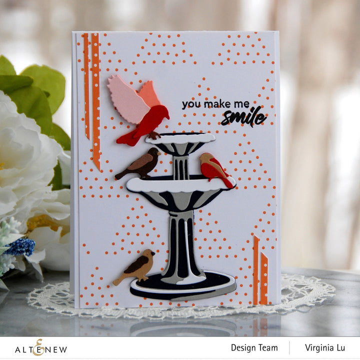 Dies Bird Bath Layering Die Set