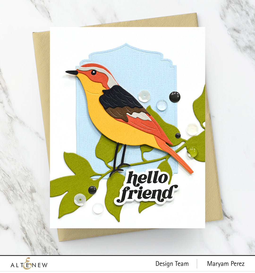 Dies Bird of the Mountain Die Set