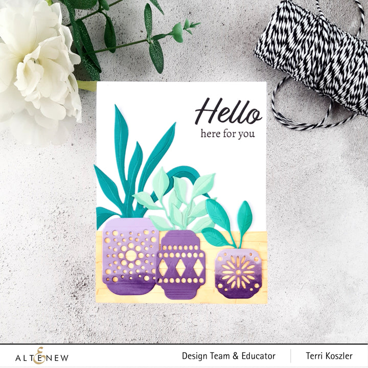 Dies Boho Vases Die Set