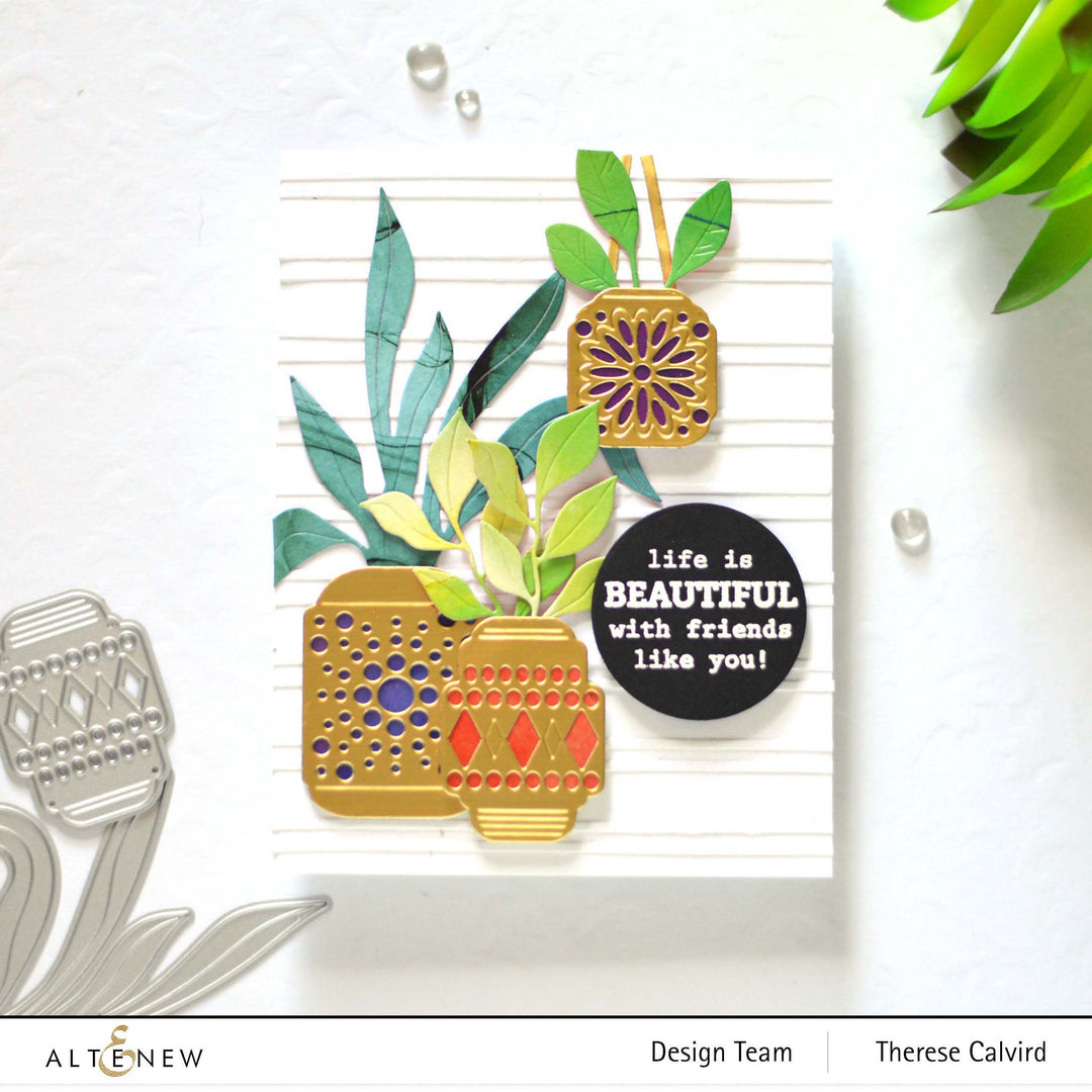 Dies Boho Vases Die Set