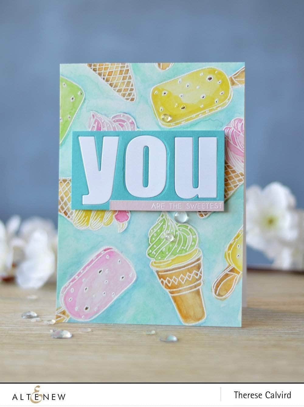 Dies Bold Alphabet Die Set