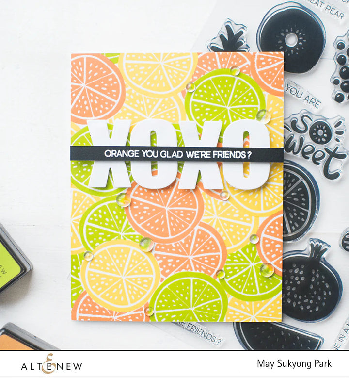 Dies Bold Alphabet Die Set