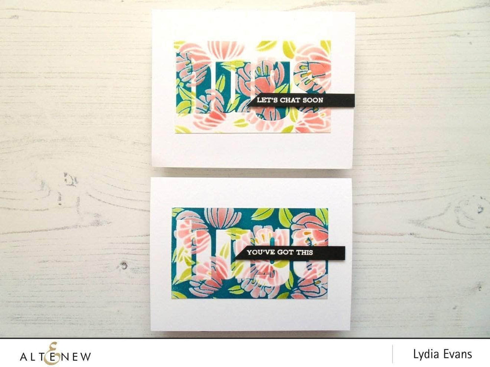 Dies Bold Alphabet Die Set