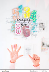 Dies Bold Numerals Die Set