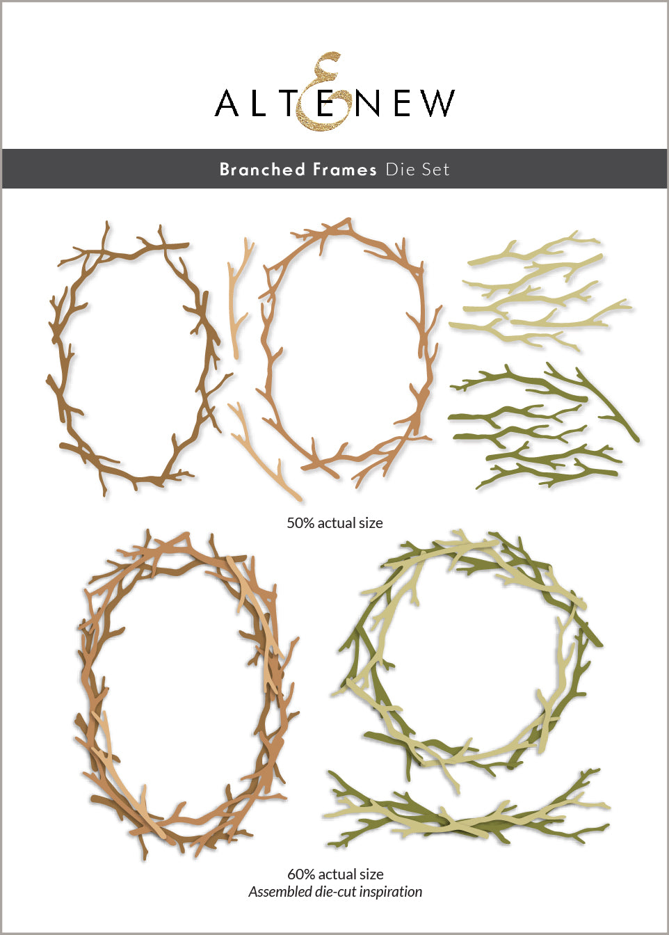 Dies Branched Frames Die Set