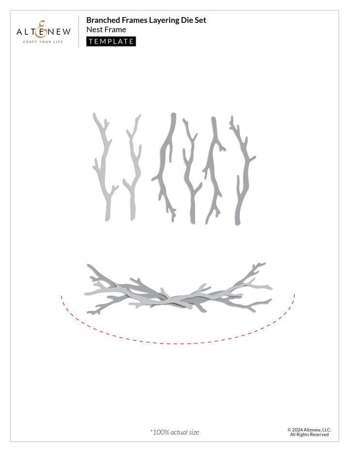 Dies Branched Frames Die Set