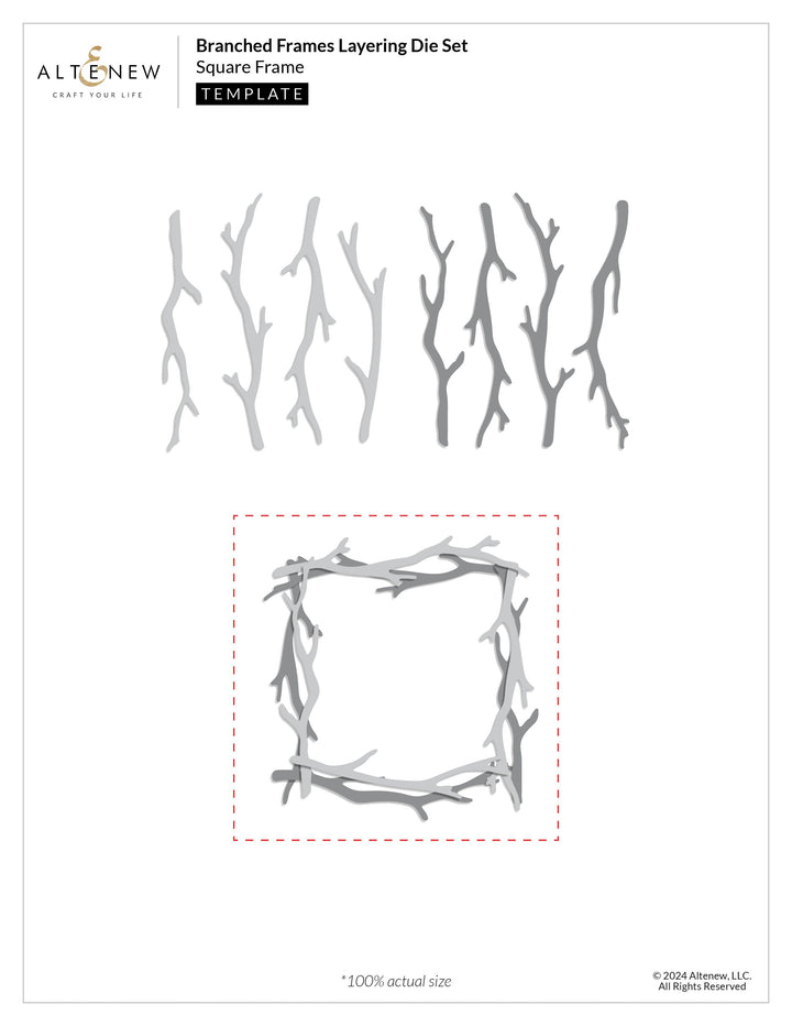 Dies Branched Frames Die Set