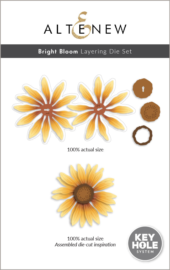 Dies Bright Bloom Layering Die Set