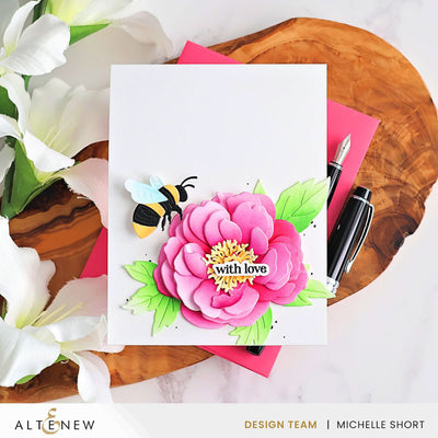 Dies Bubbly Bumble Bee Layering Die Set