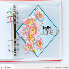Dies Build-A-Garden: Alluring Orchids Add-on Die Set