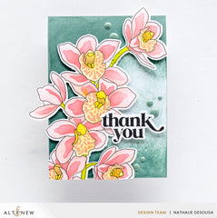 Dies Build-A-Garden: Alluring Orchids Add-on Die Set