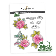 Dies Build-A-Garden: Blossoming Trio Add-On Die Set