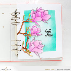 Dies Build-A-Garden: Blushing Magnolias Add-on Die Set