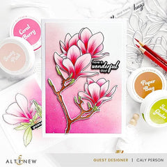 Dies Build-A-Garden: Blushing Magnolias Add-on Die Set