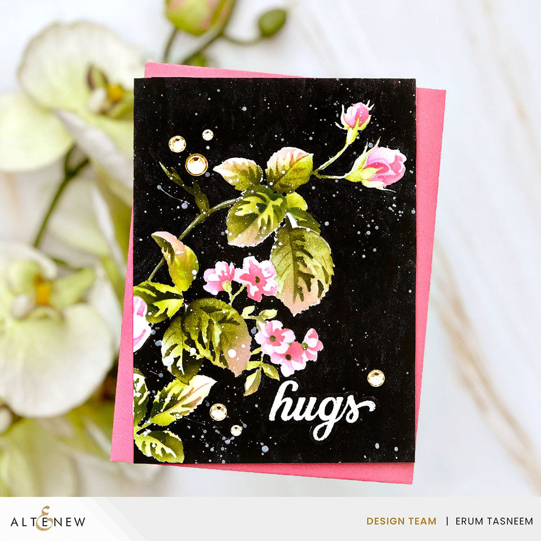 Dies Build-A-Garden: Branching Roses Add-on Die Set