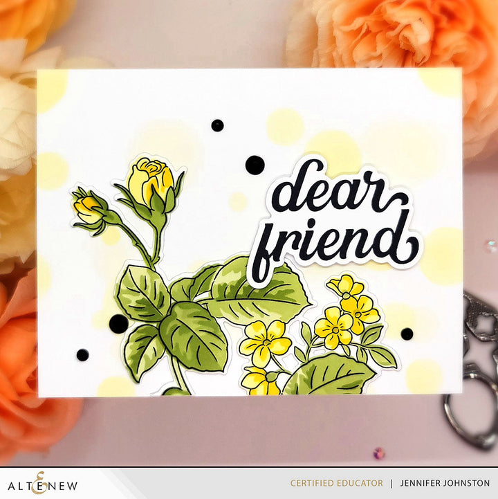 Dies Build-A-Garden: Branching Roses Add-on Die Set