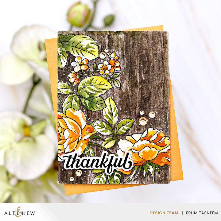 Dies Build-A-Garden: Branching Roses Add-on Die Set