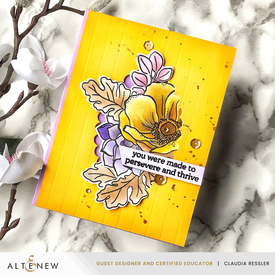Dies Build-A-Garden: Captivating Floral Swag Add-on Die Set