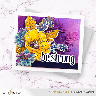 Dies Build-A-Garden: Captivating Floral Swag Add-on Die Set