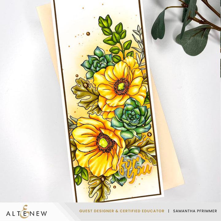 Dies Build-A-Garden: Captivating Floral Swag Add-on Die Set