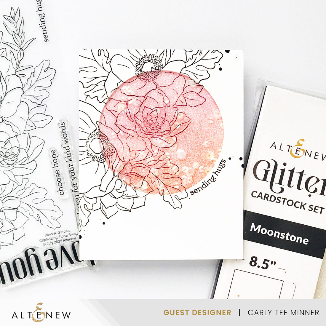 Dies Build-A-Garden: Captivating Floral Swag Add-on Die Set