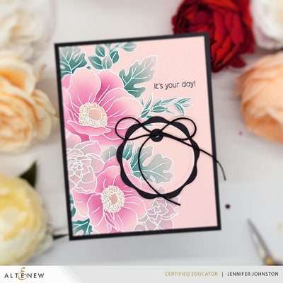 Dies Build-A-Garden: Captivating Floral Swag Add-on Die Set