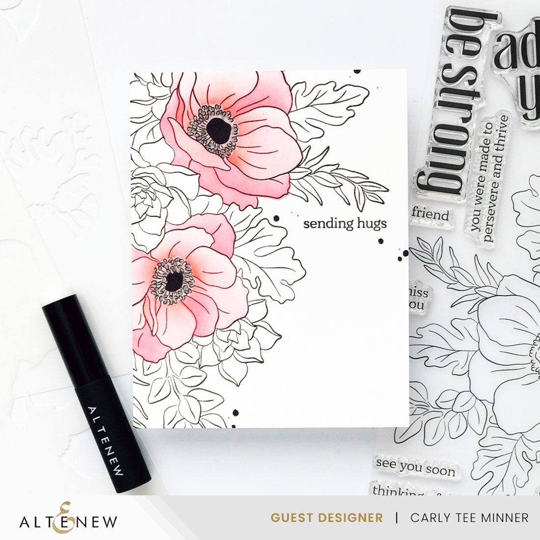 Dies Build-A-Garden: Captivating Floral Swag Add-on Die Set