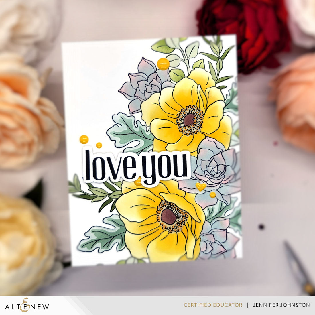 Dies Build-A-Garden: Captivating Floral Swag Add-on Die Set