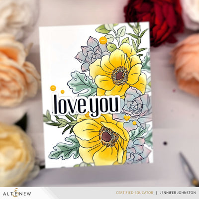 Dies Build-A-Garden: Captivating Floral Swag Add-on Die Set