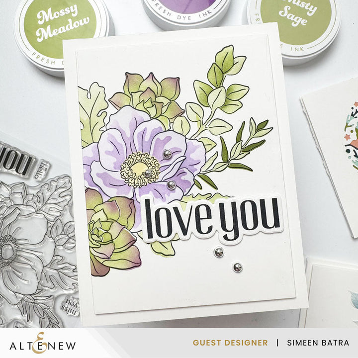 Dies Build-A-Garden: Captivating Floral Swag Add-on Die Set