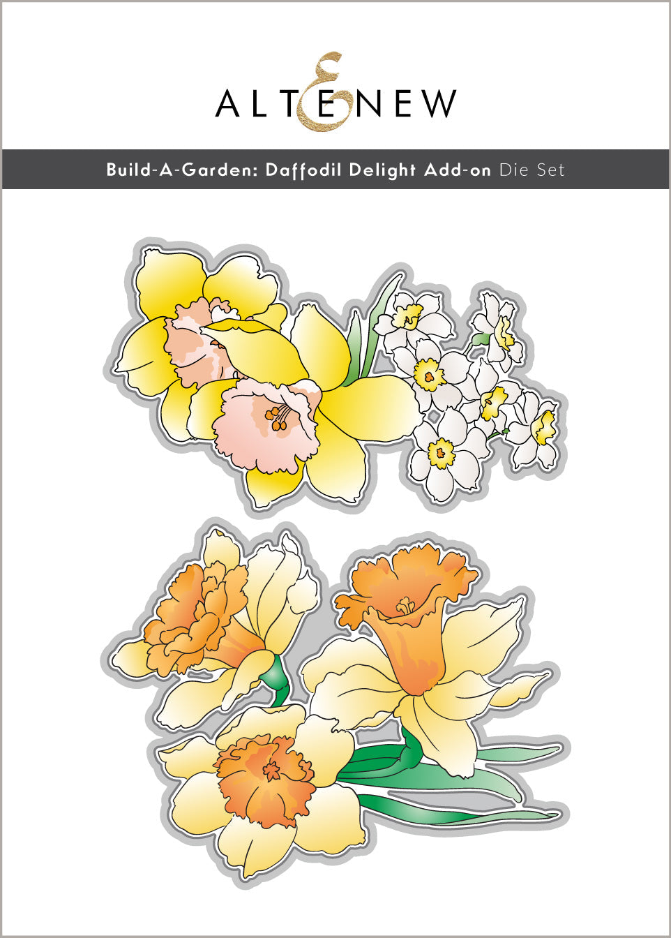 Dies Build-A-Garden: Daffodil Delight Add-on Die Set