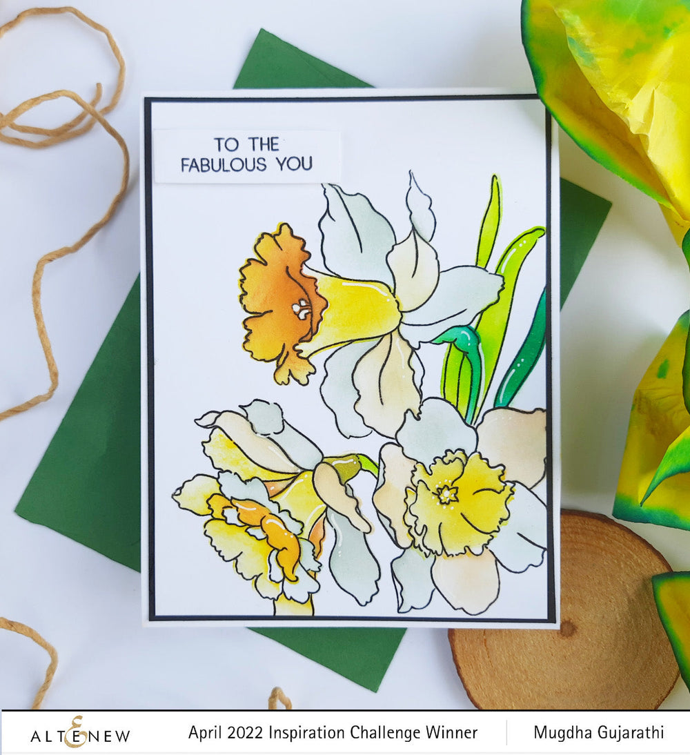 Dies Build-A-Garden: Daffodil Delight Add-on Die Set