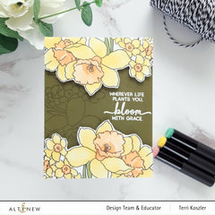 Dies Build-A-Garden: Daffodil Delight Add-on Die Set