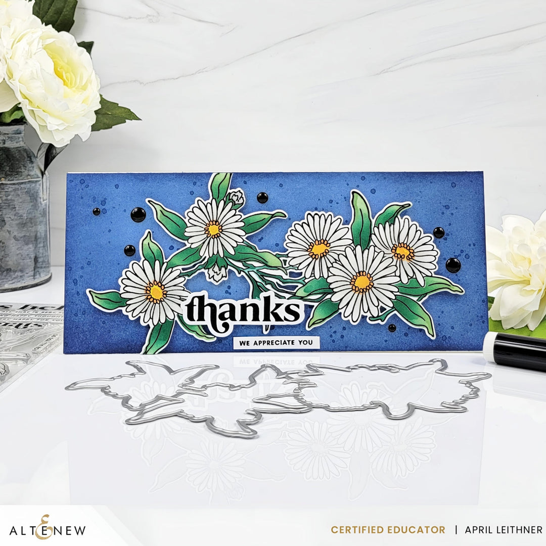 Dies Build-A-Garden: Daisy Crown Add-on Die Set