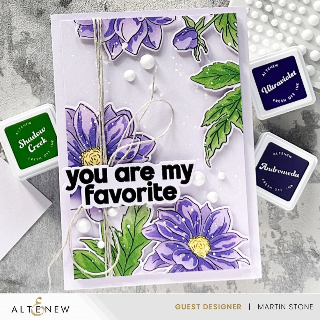 Dies Build-A-Garden: Dreamy Dahlias Add-On Die Set