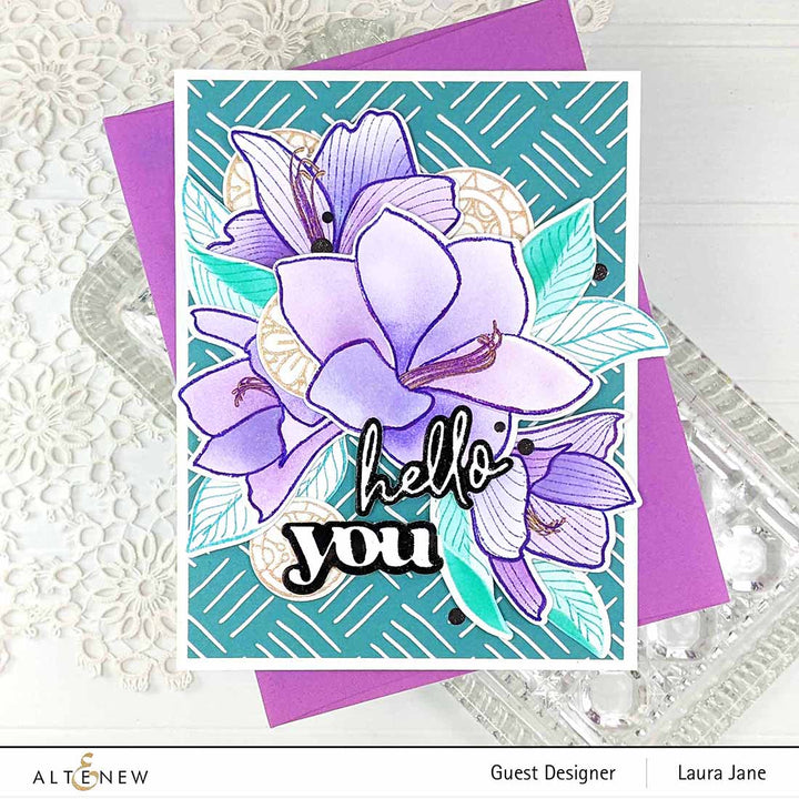 Dies Build-A-Garden: Esplanade Flowers Add-On Die Set