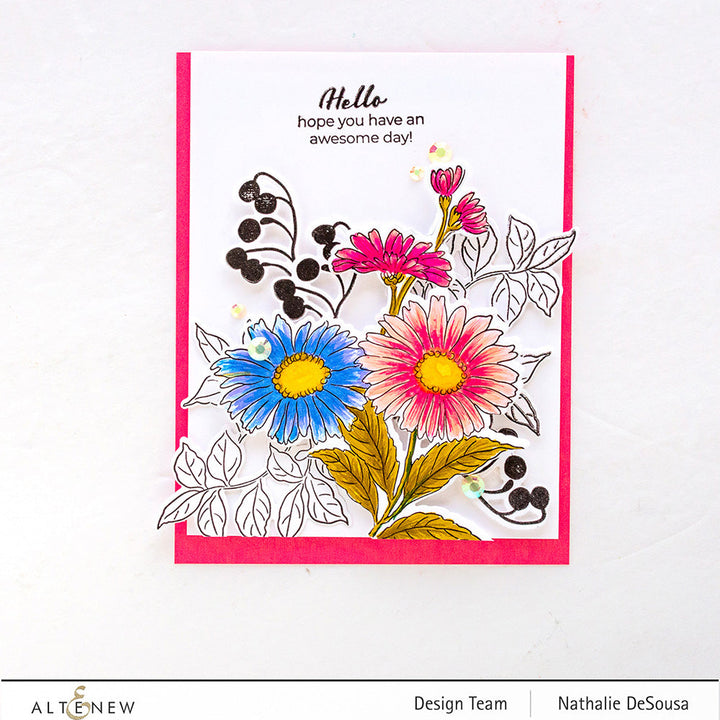 Dies Build-A-Garden: Esplanade Flowers Add-On Die Set