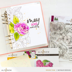 Dies Build-A-Garden: Frilly Begonia Add-on Die Set