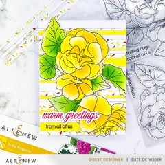 Dies Build-A-Garden: Frilly Begonia Add-on Die Set