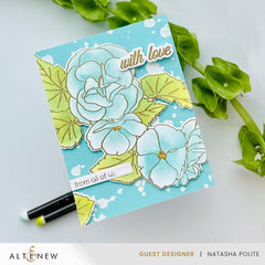 Dies Build-A-Garden: Frilly Begonia Add-on Die Set