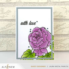 Dies Build-A-Garden: Frilly Begonia Add-on Die Set