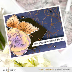 Dies Build-A-Garden: Frilly Begonia Add-on Die Set