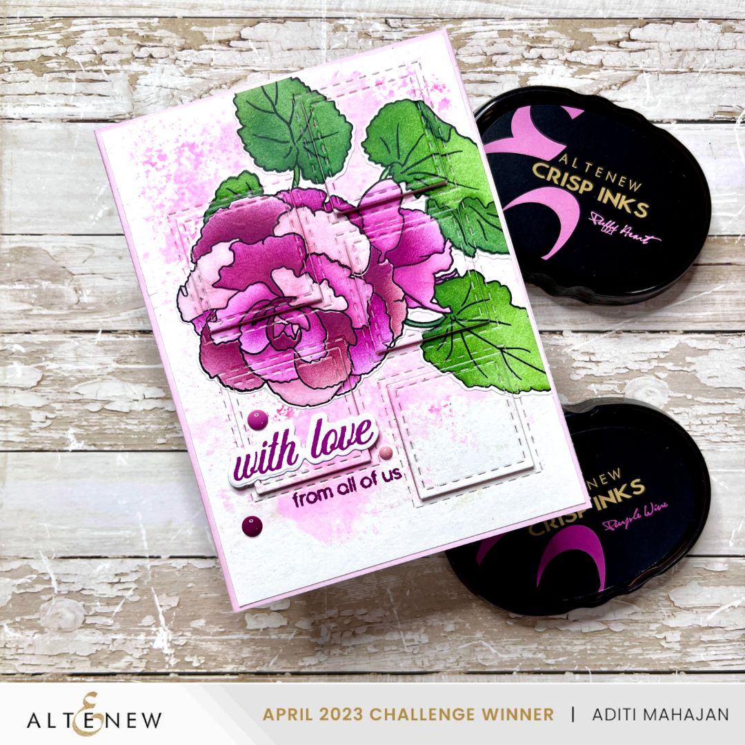 Dies Build-A-Garden: Frilly Begonia Add-on Die Set
