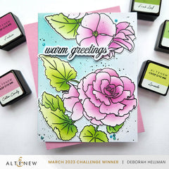 Dies Build-A-Garden: Frilly Begonia Add-on Die Set