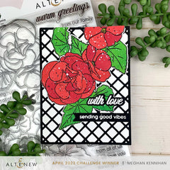 Dies Build-A-Garden: Frilly Begonia Add-on Die Set